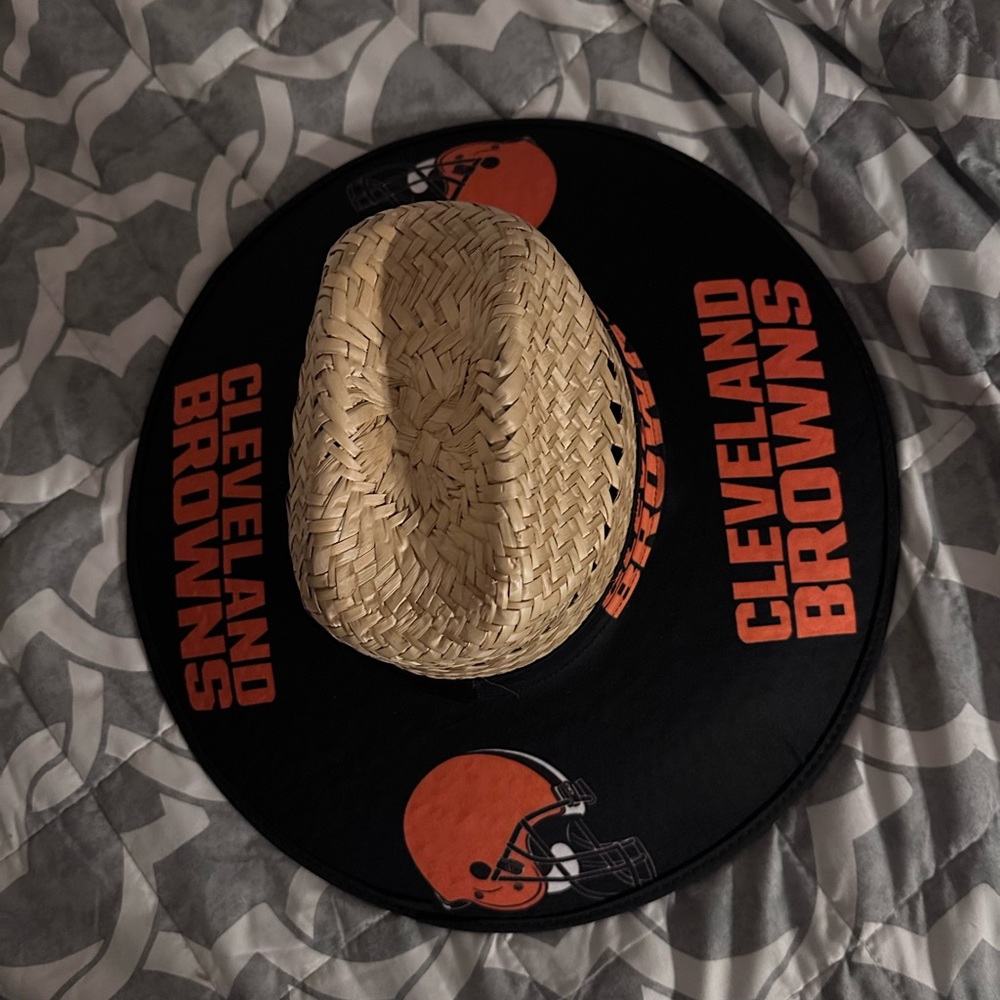 Cleveland Browns straw hat
